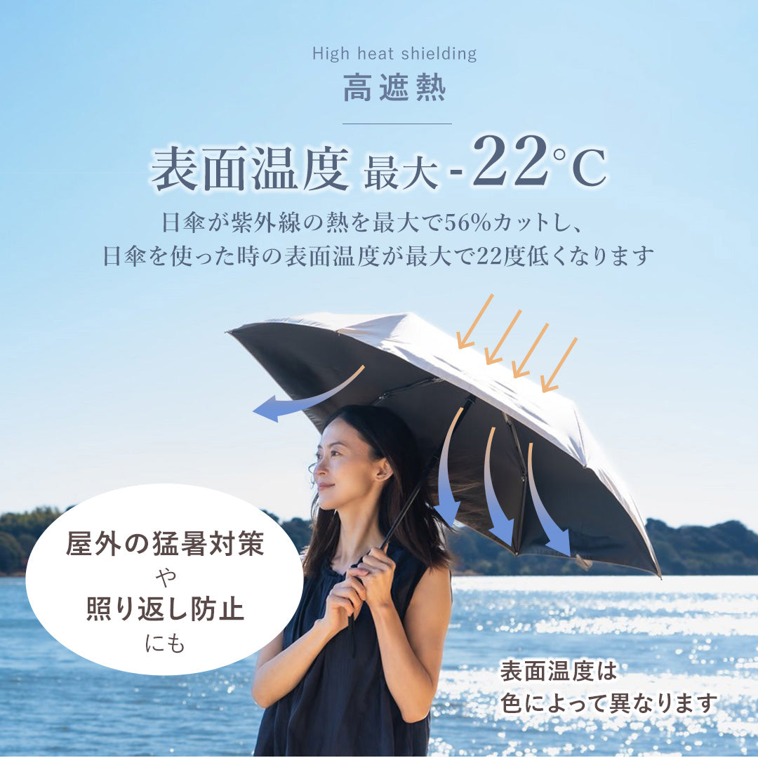 1秒日陰 折りたたみ日傘